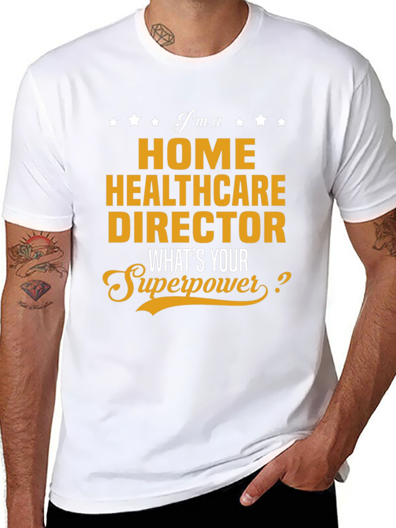 Home Healthcare Director Superpower T-Shirt