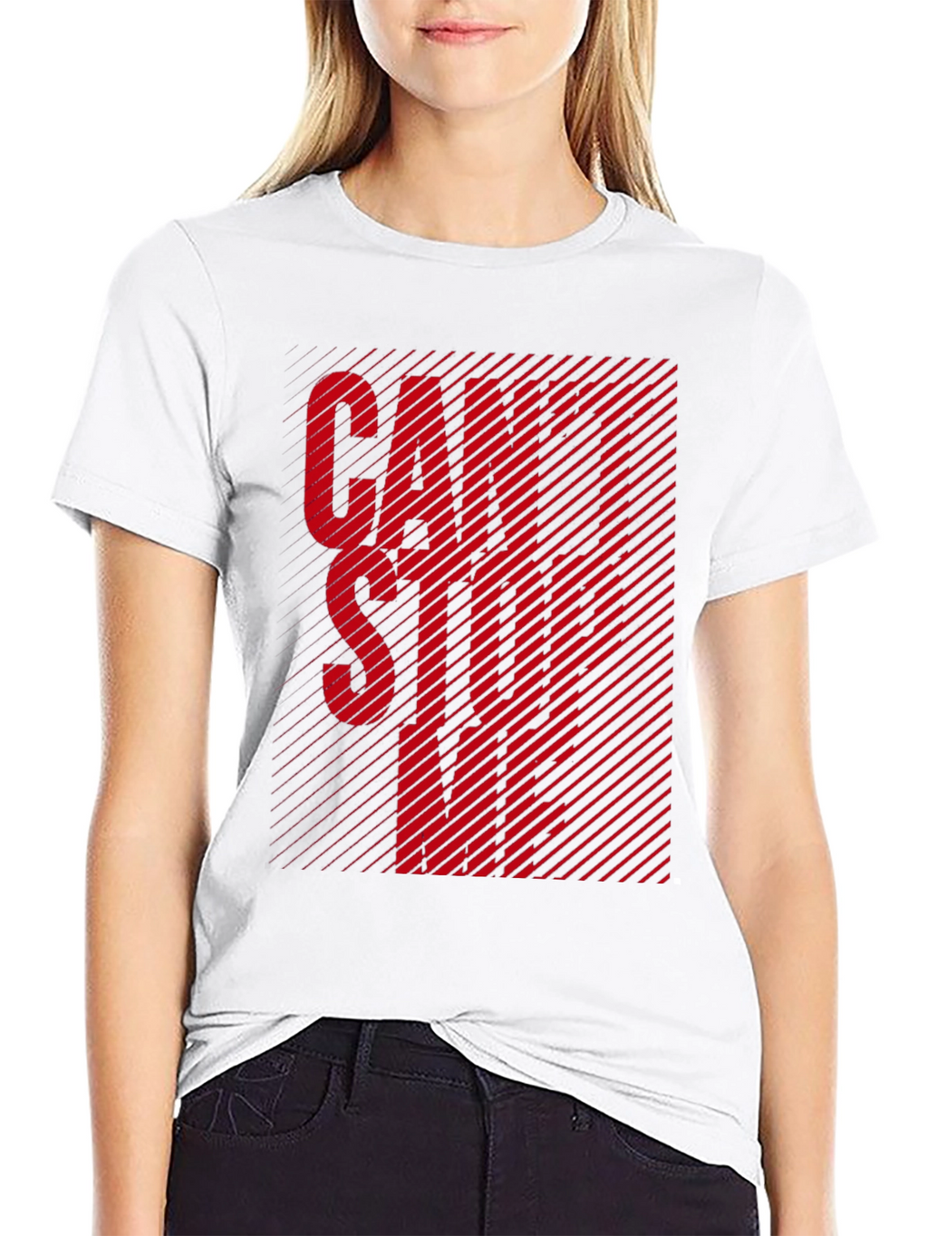 Bold Graphic Tee - Cant Stop Me Design