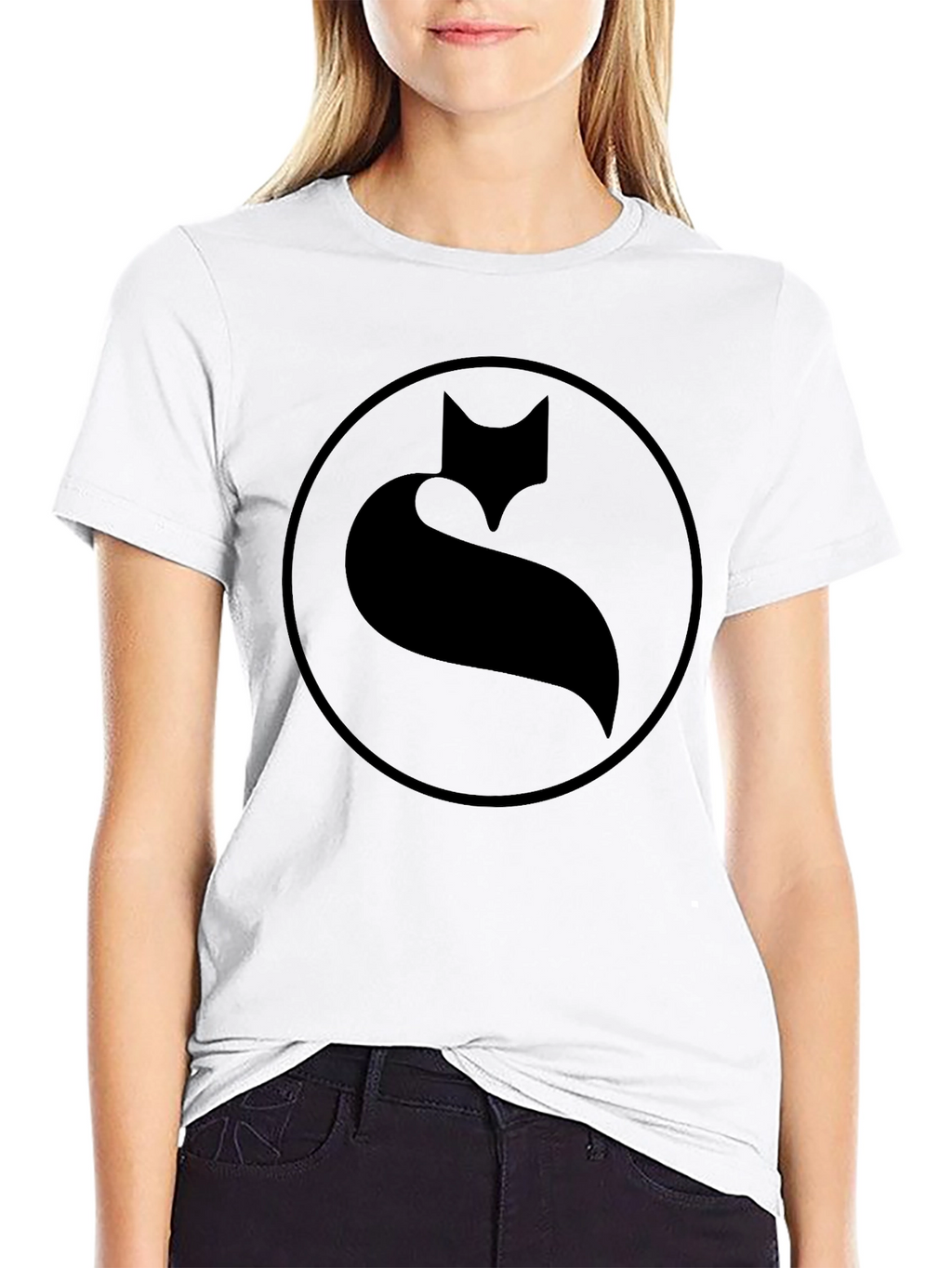Fox Logo Black T-Shirt