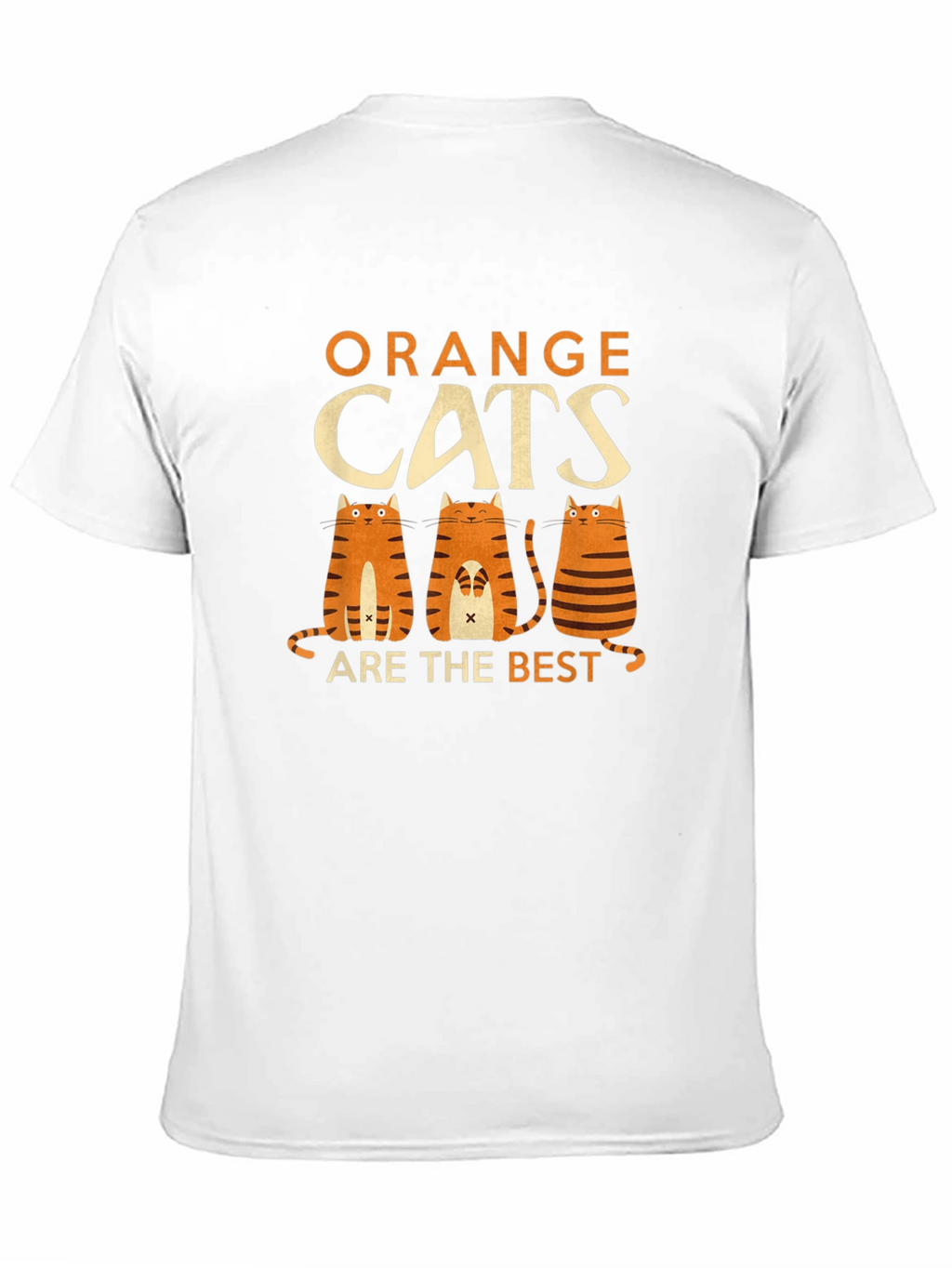 Orange Cats Graphic Tee - Unisex Cotton T-Shirt