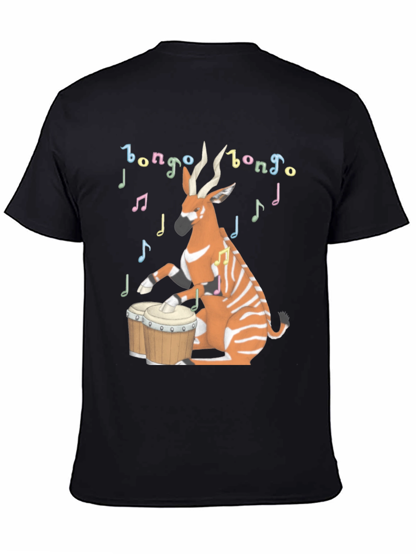Bongo Bongo Animal Drums T-Shirt