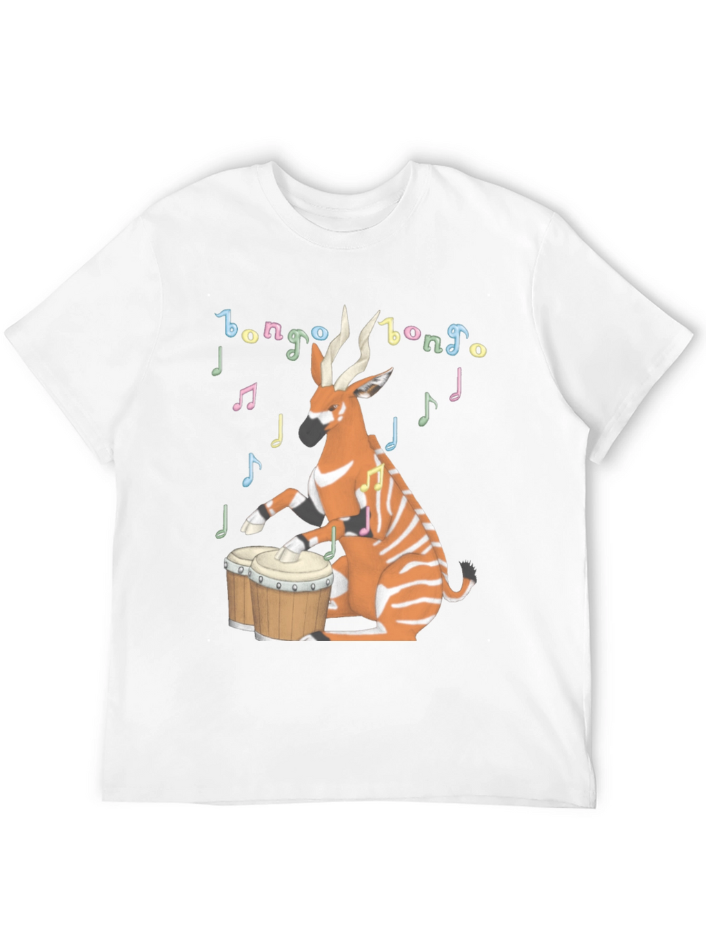 Bongo Bongo Animal Drums T-Shirt