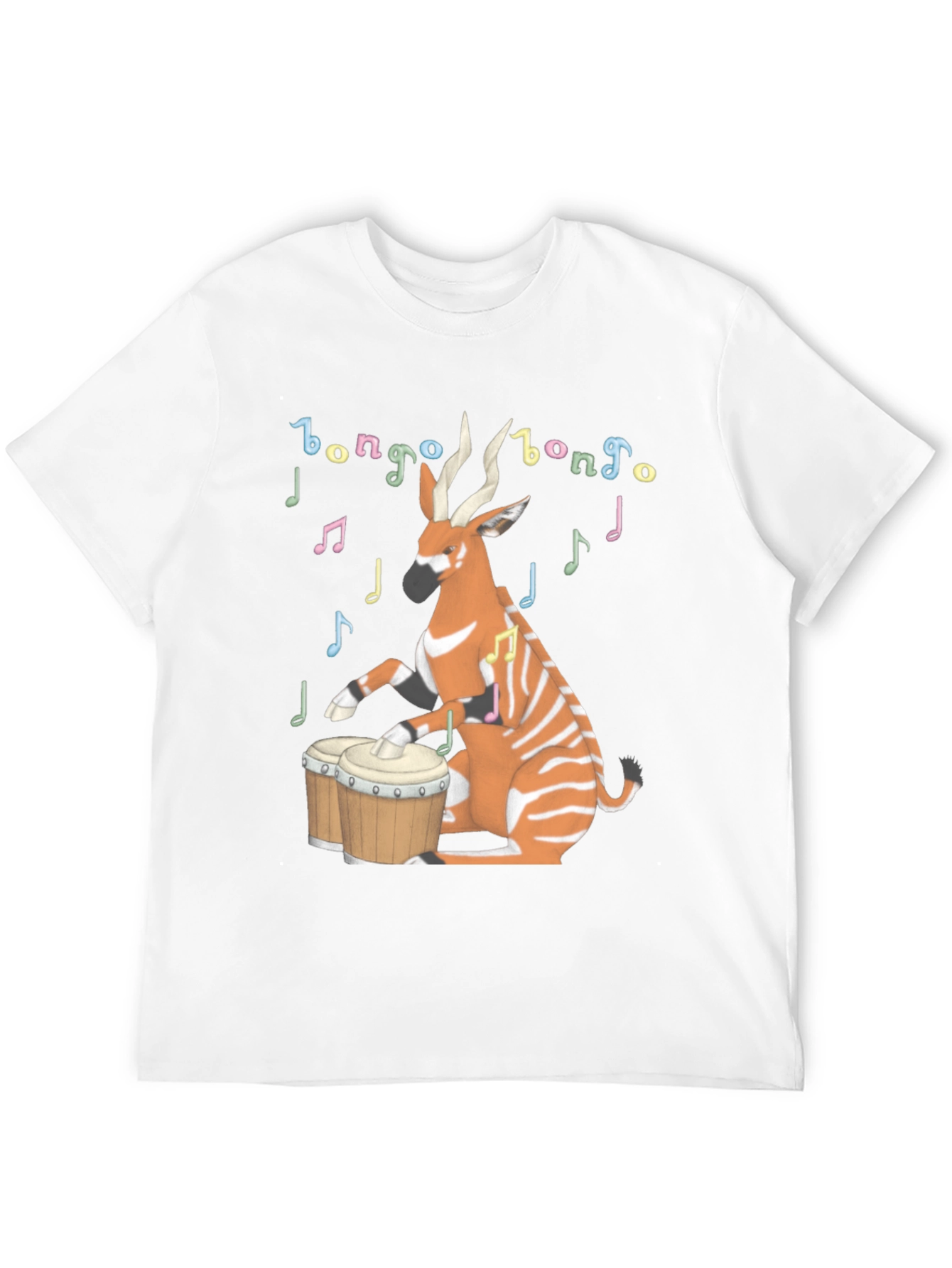 Bongo Bongo Animal Drums T-Shirt