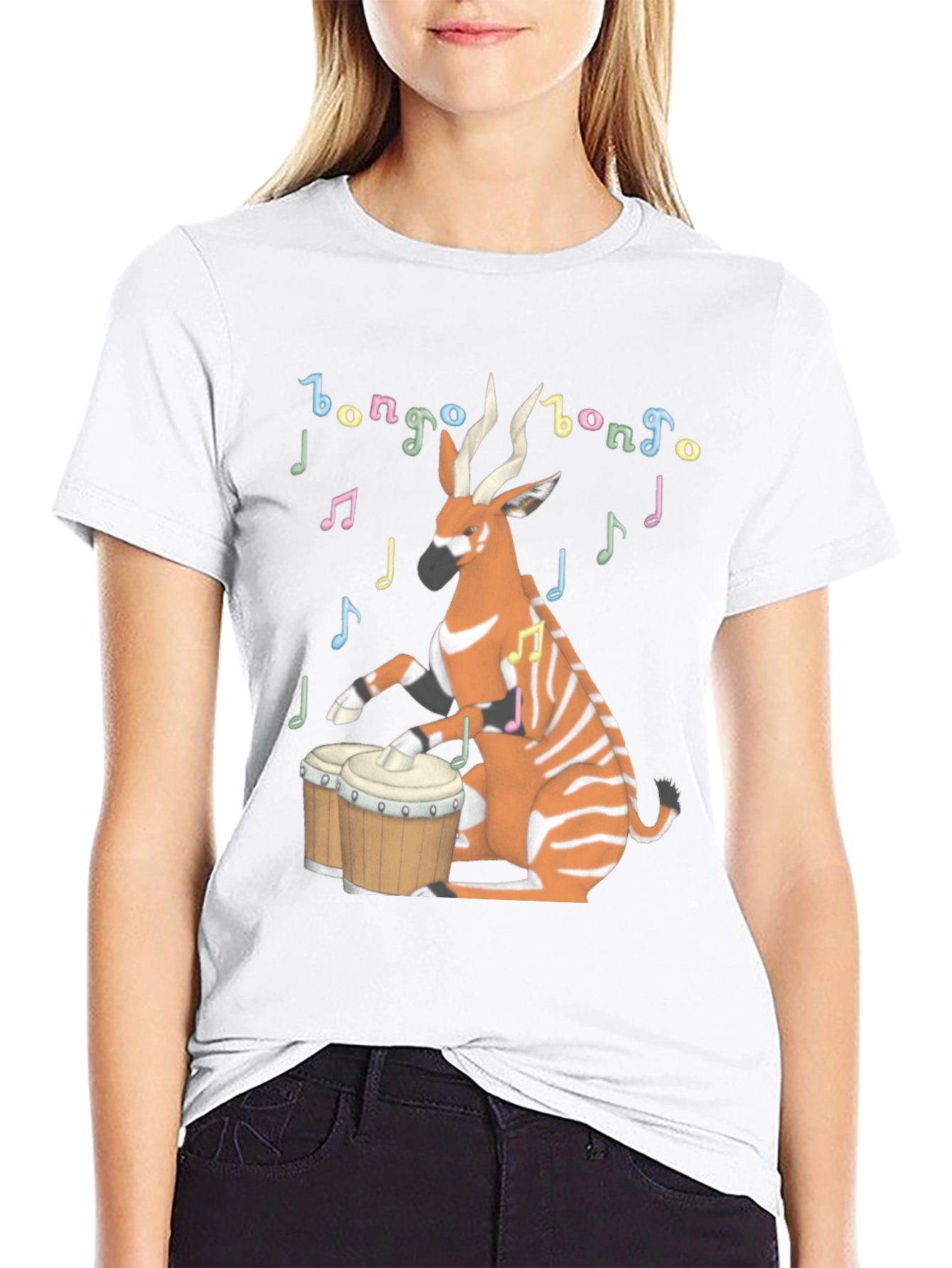 Bongo Bongo Animal Drums T-Shirt