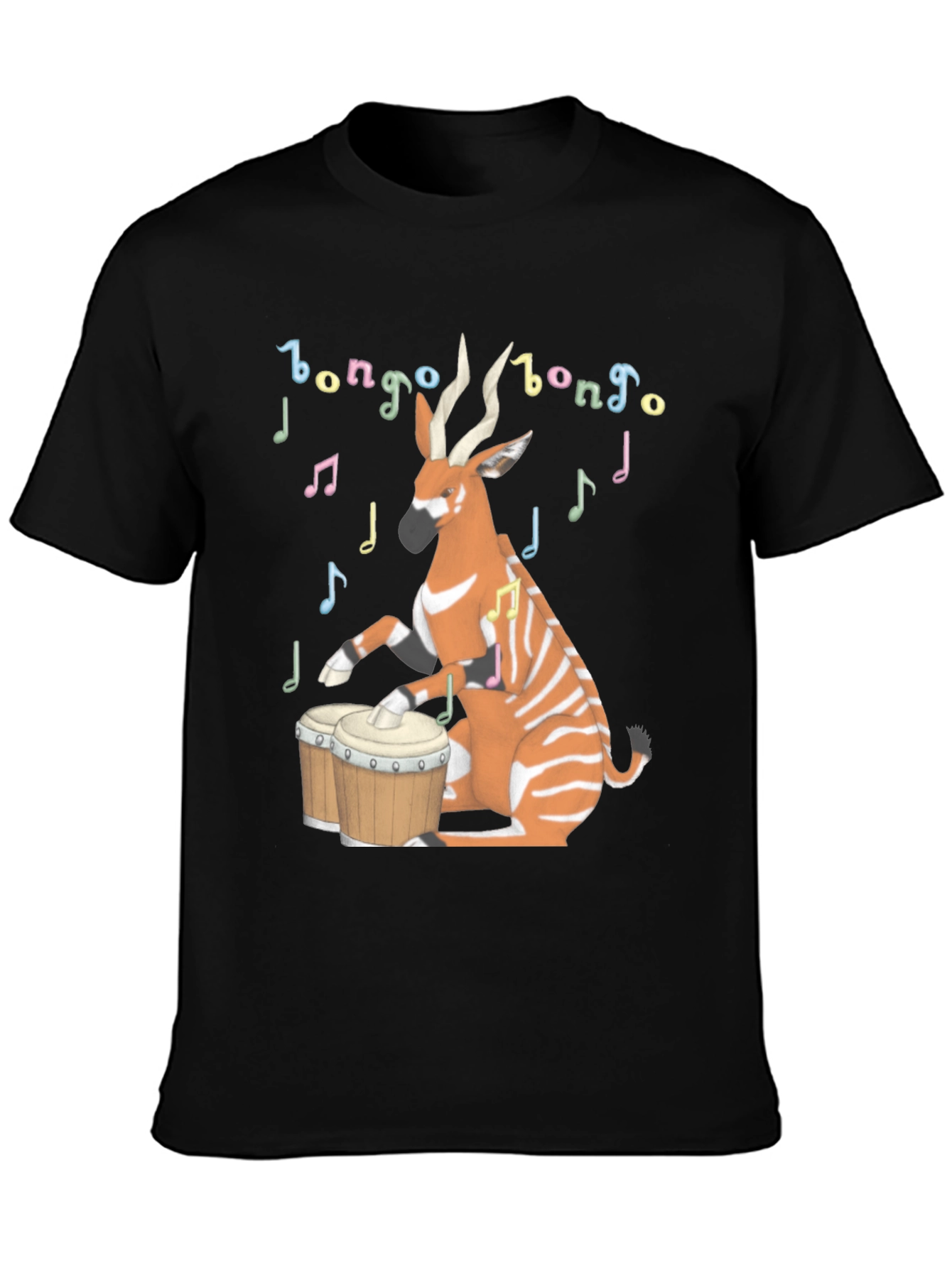Bongo Bongo Animal Drums T-Shirt