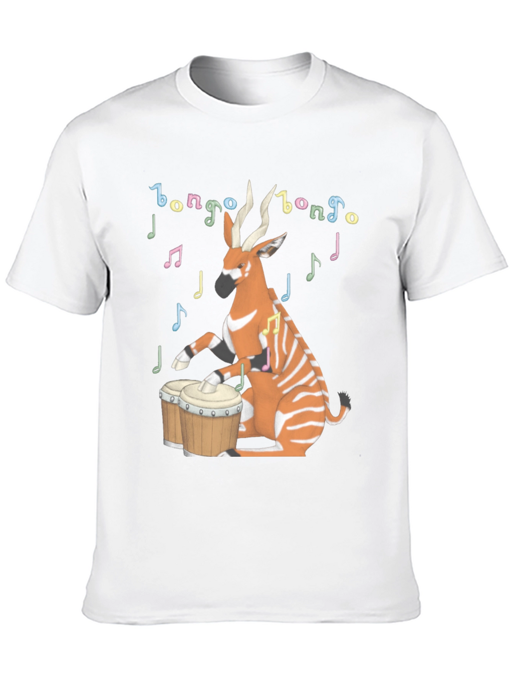 Bongo Bongo Animal Drums T-Shirt