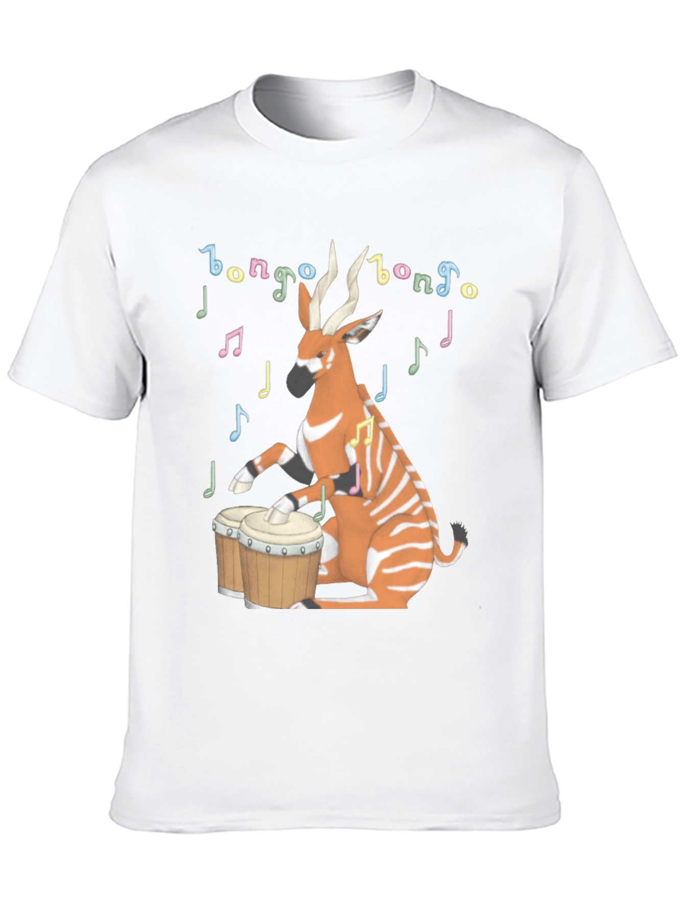 Bongo Bongo Animal Drums T-Shirt