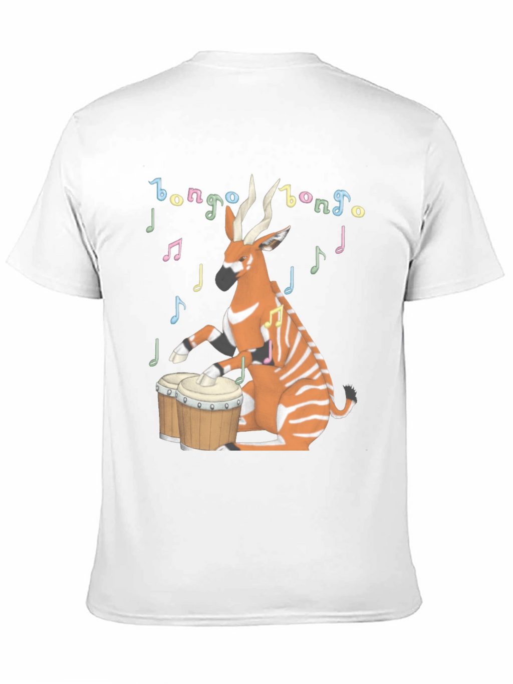 Bongo Bongo Animal Drums T-Shirt