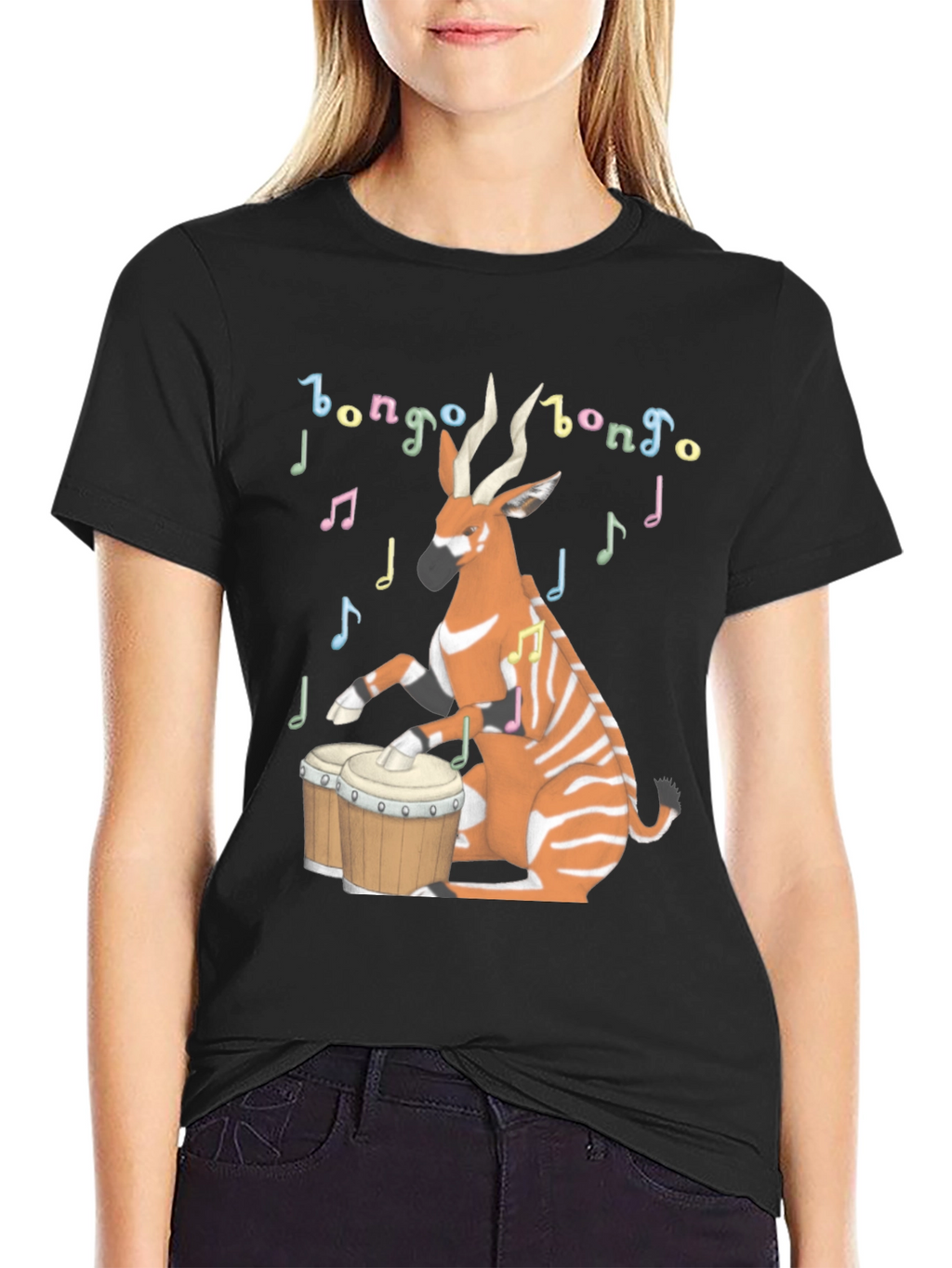 Bongo Bongo Animal Drums T-Shirt
