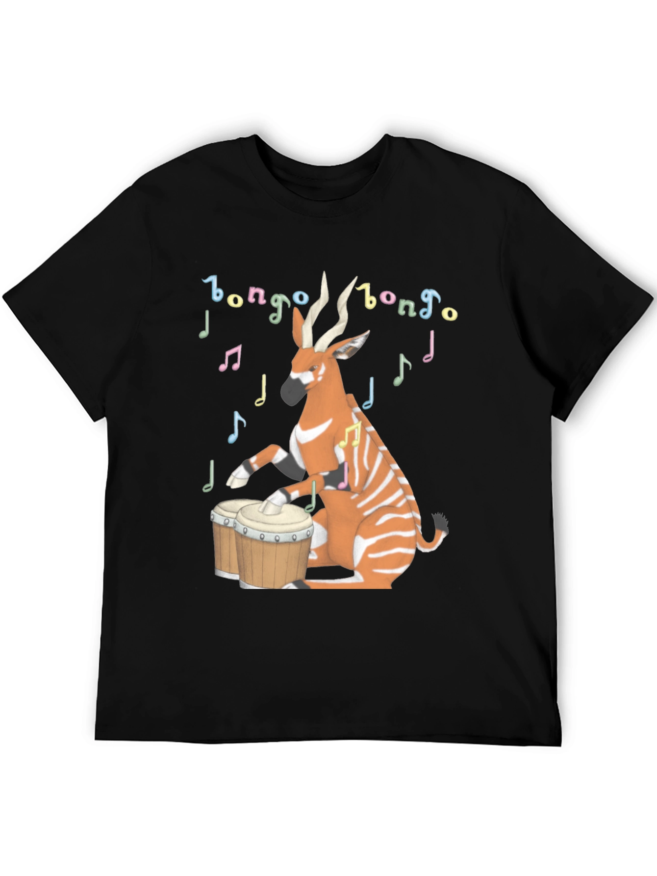 Bongo Bongo Animal Drums T-Shirt