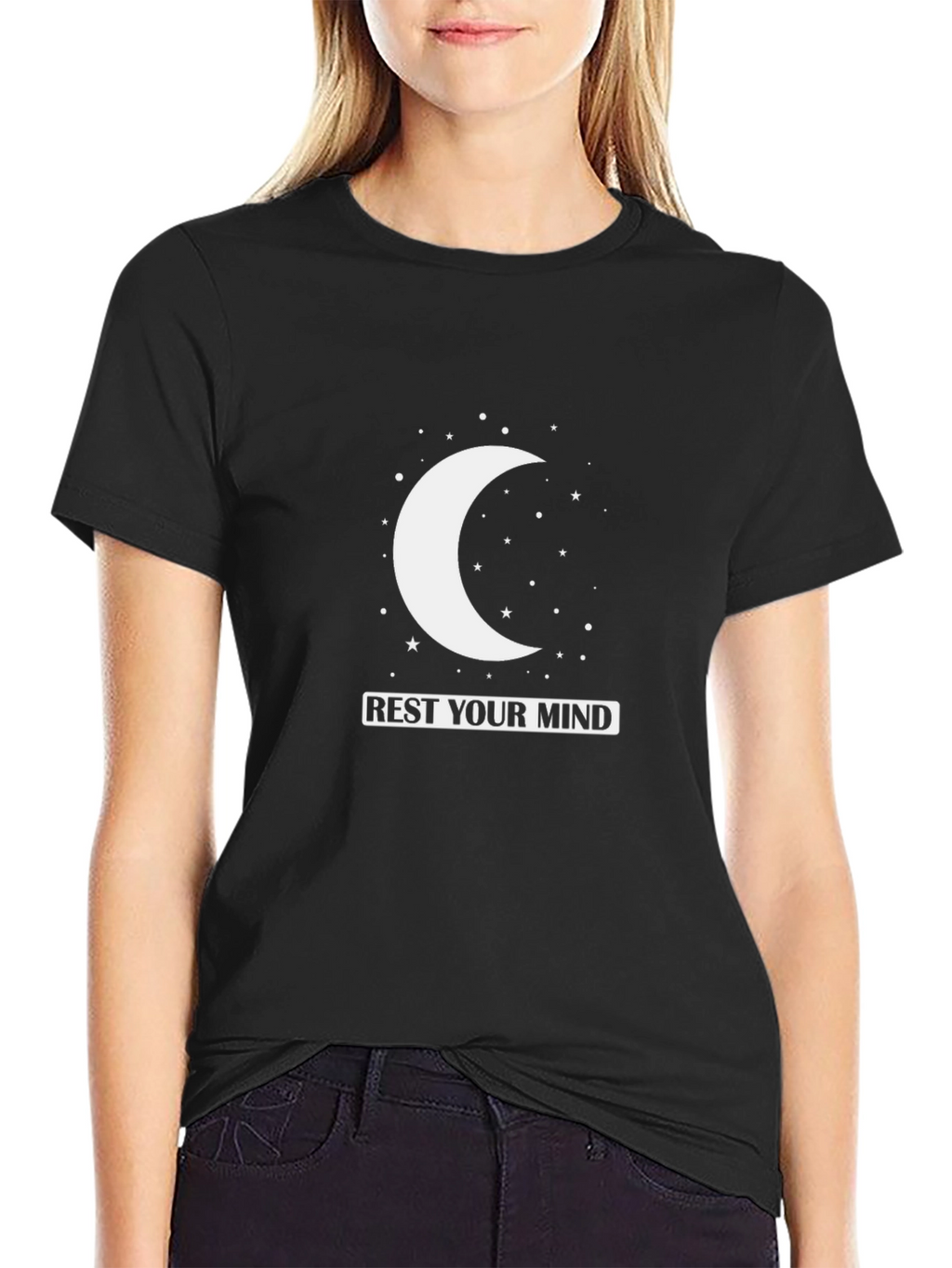 Relaxing Moon & Stars Graphic Tee