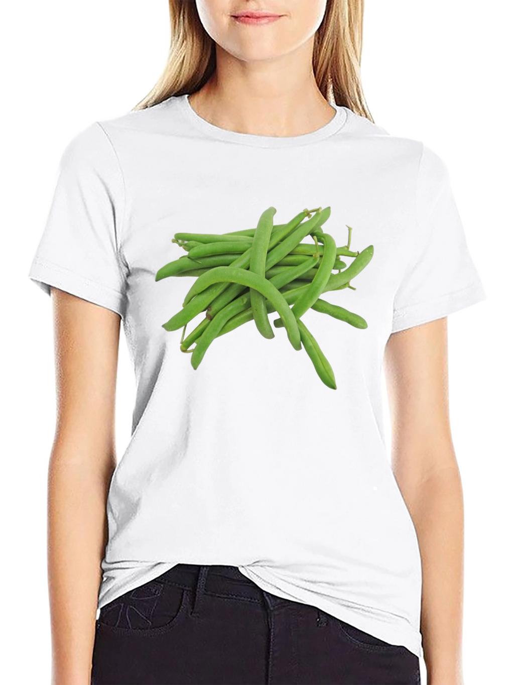 Green Bean T-Shirt - Novelty Vegetable Tee
