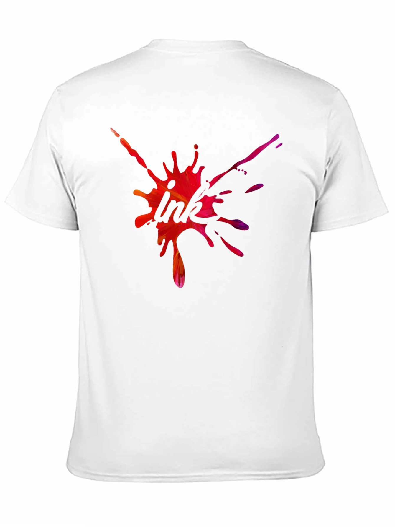 Ink Splash T-Shirt - Abstract Graphic Tee