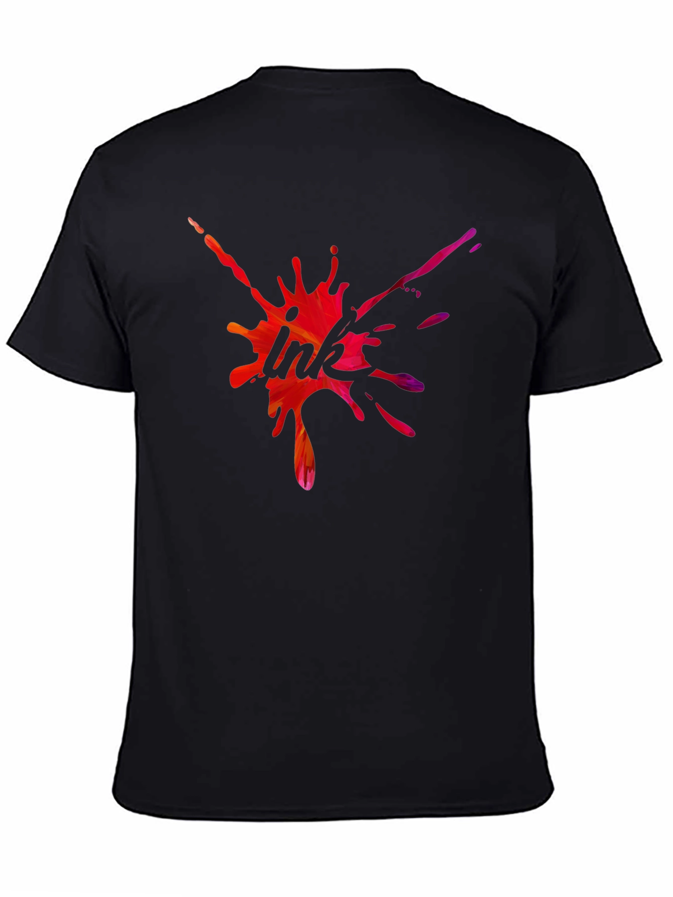 Ink Splash T-Shirt - Abstract Graphic Tee