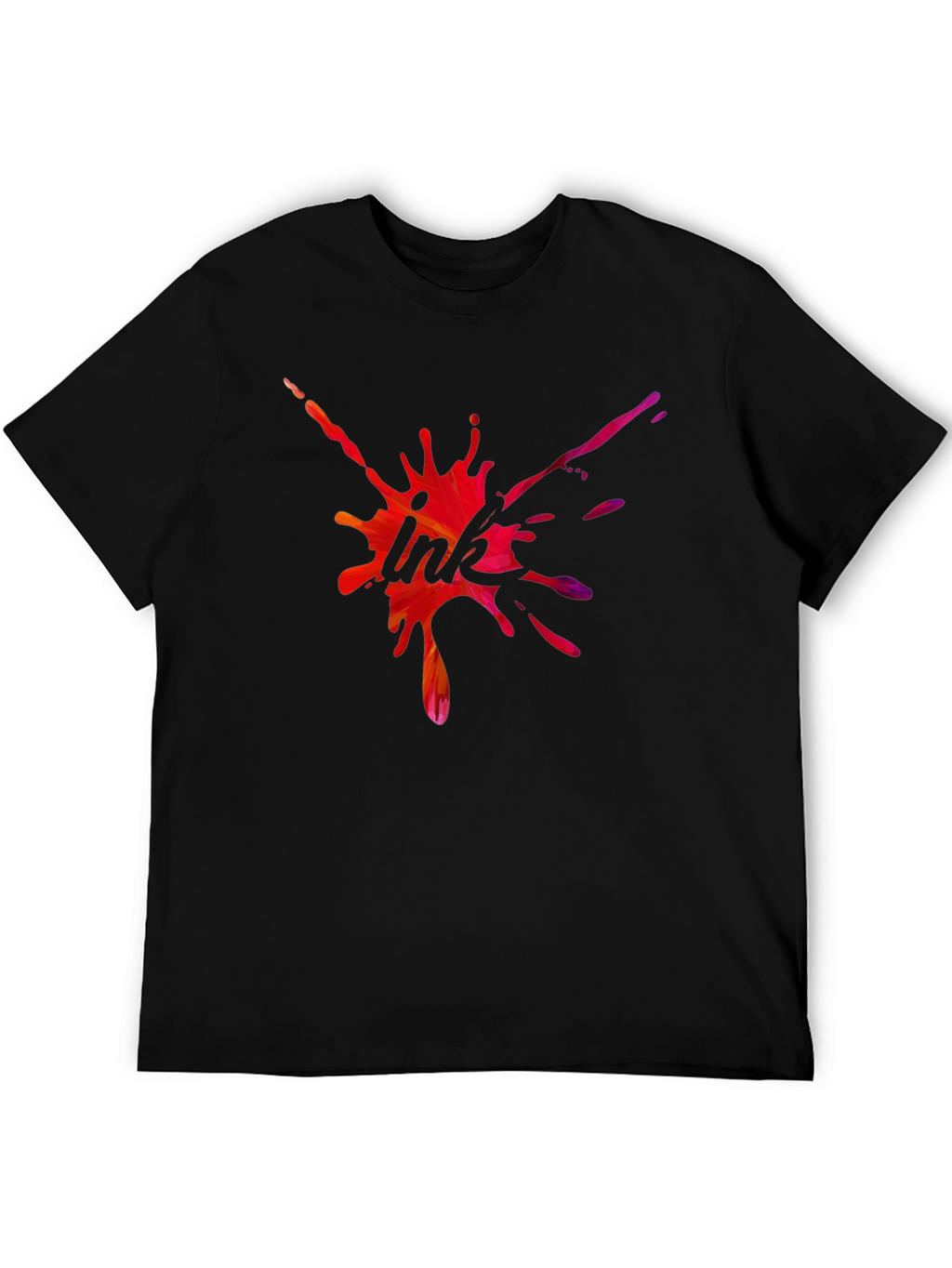 Ink Splash T-Shirt - Abstract Graphic Tee