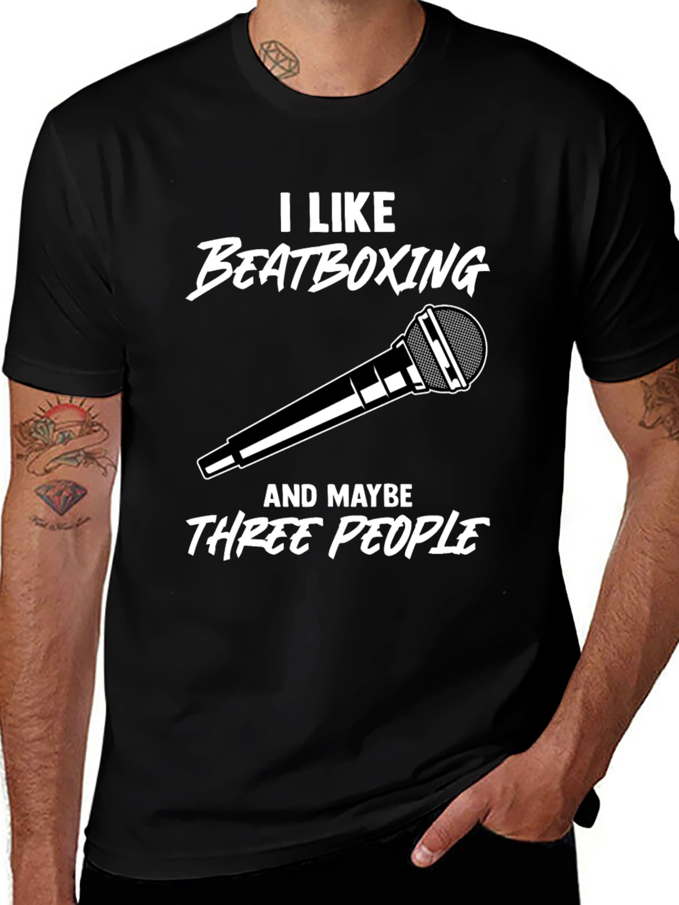 I Like Beatboxing T-Shirt - Funny Musician Tee