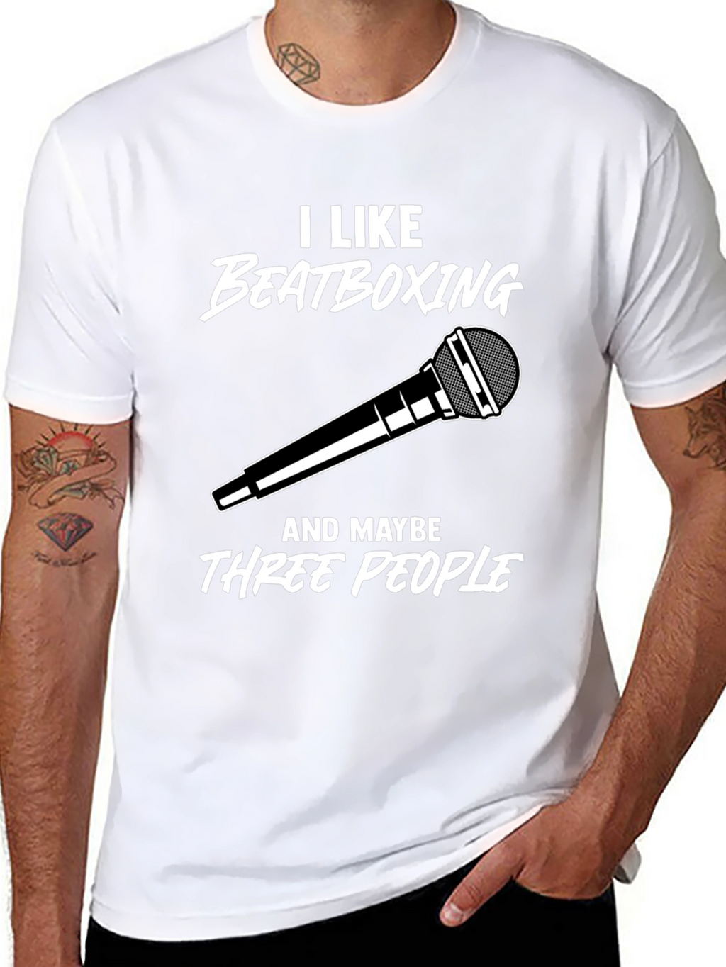 I Like Beatboxing T-Shirt - Funny Musician Tee