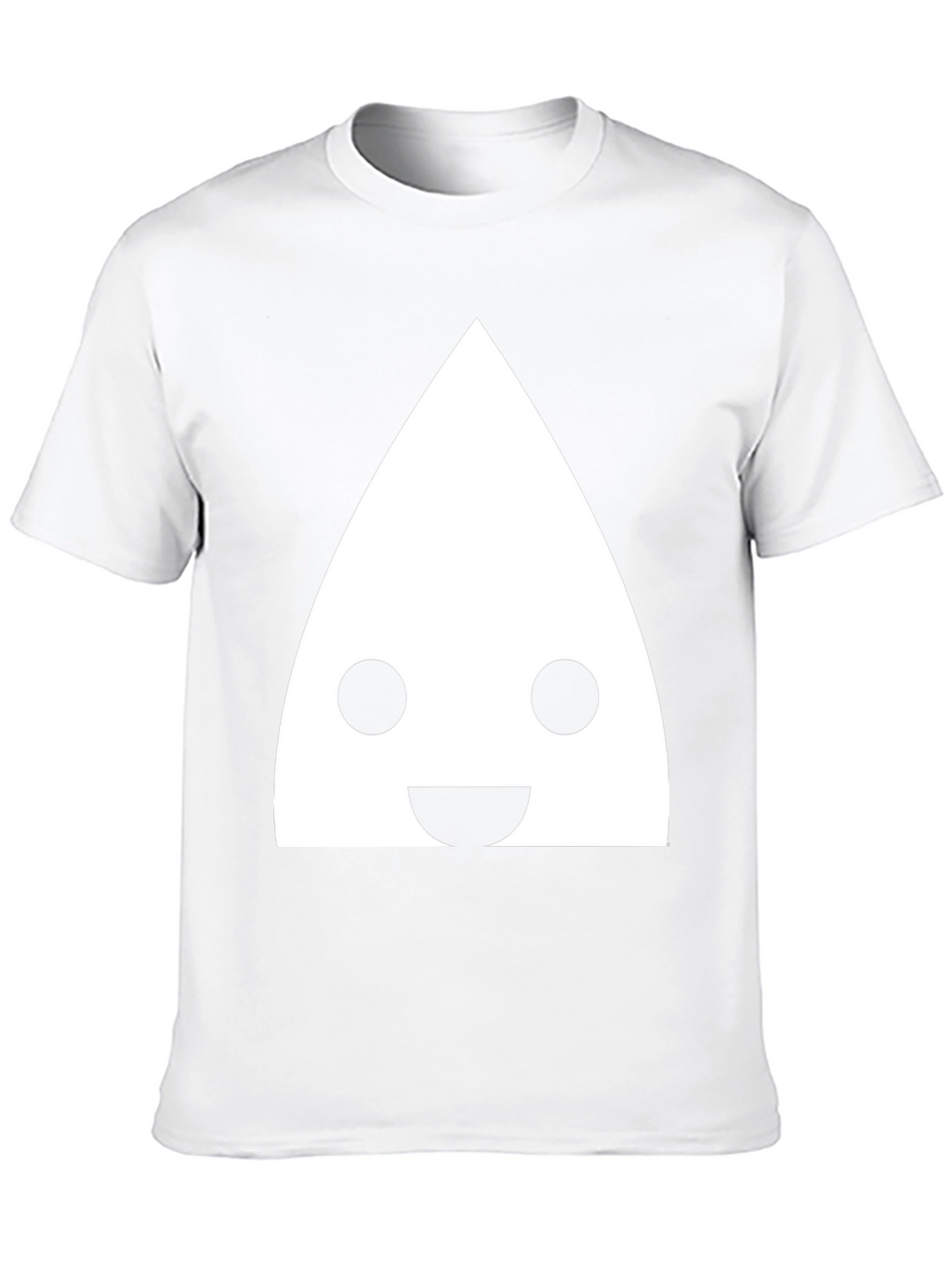 Fun Triangle Face Black T-Shirt
