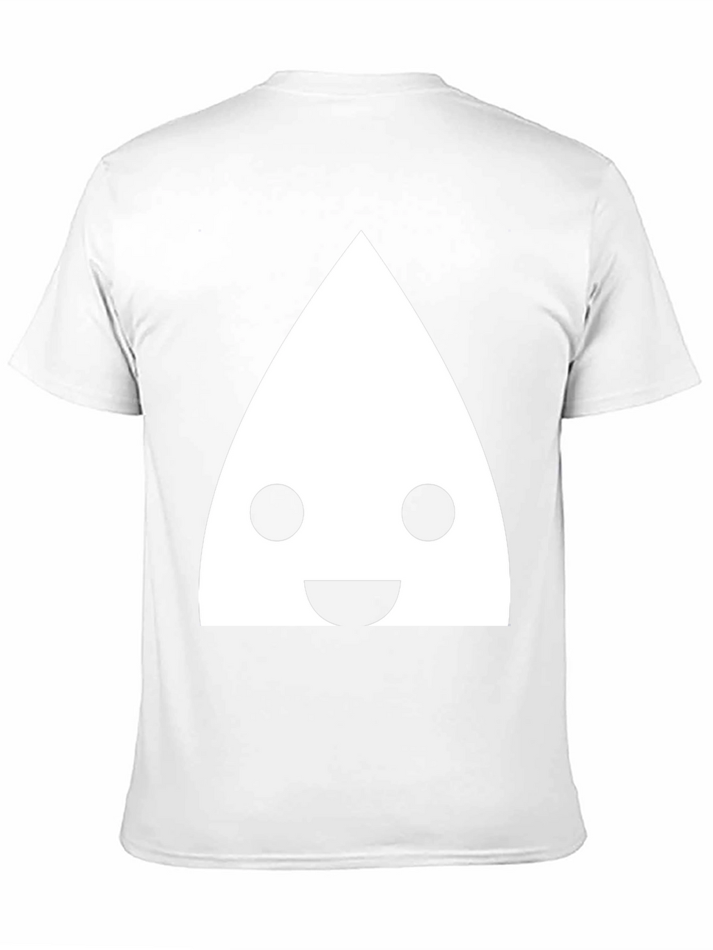 Fun Triangle Face Black T-Shirt