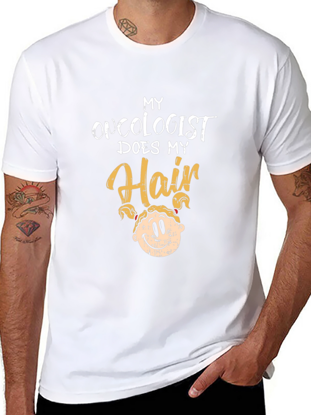 Oncologist Does My Hair Graphic T-Shirt