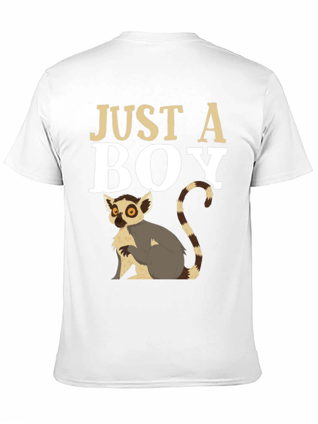 Just A Boy Lemur Graphic Tee