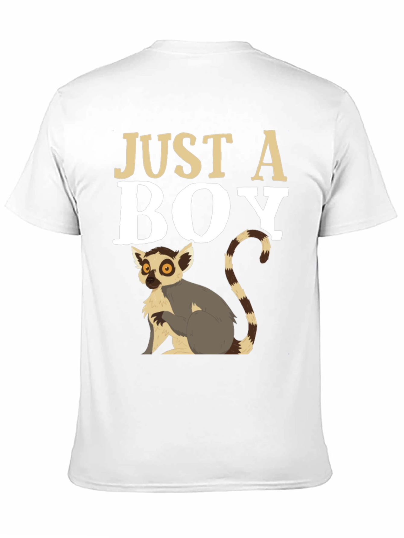 Just A Boy Lemur Graphic Tee