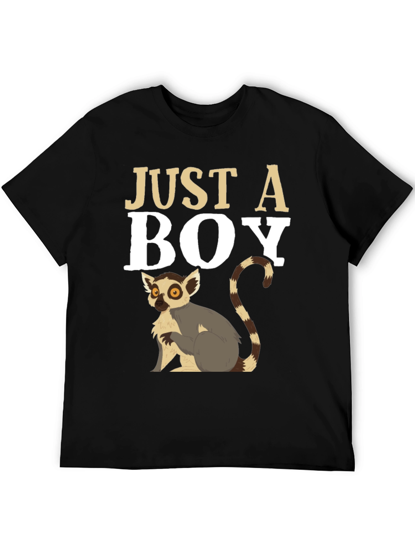 Just A Boy Lemur Graphic Tee