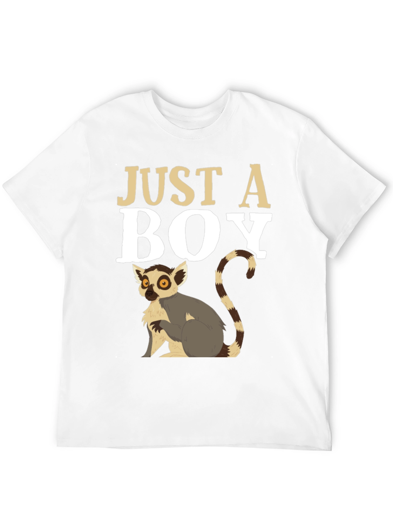 Just A Boy Lemur Graphic Tee
