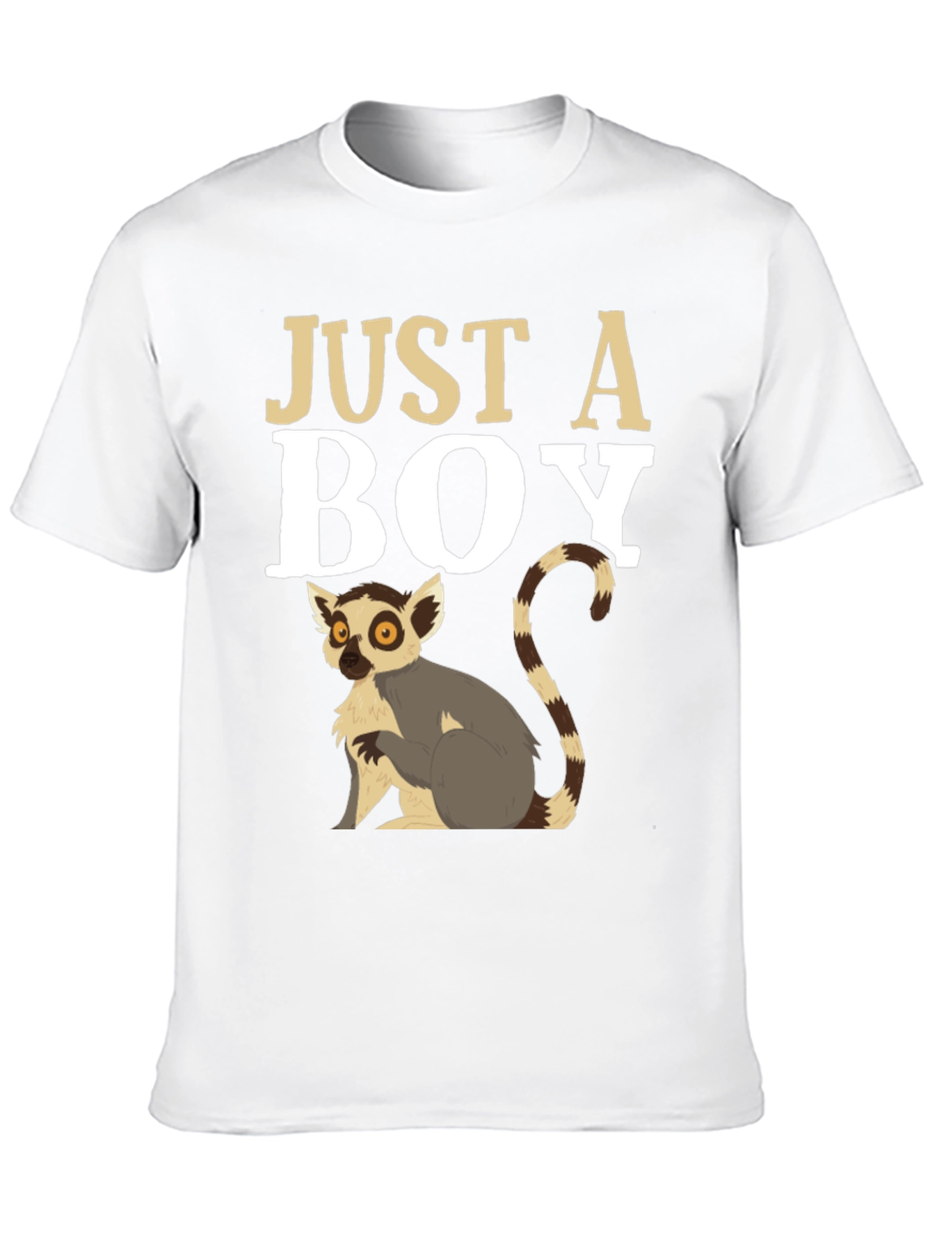 Just A Boy Lemur Graphic Tee