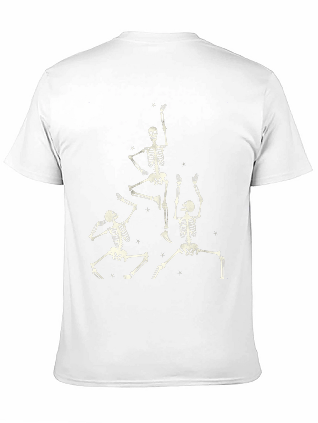 Dancing Skeletons Black Graphic Tee