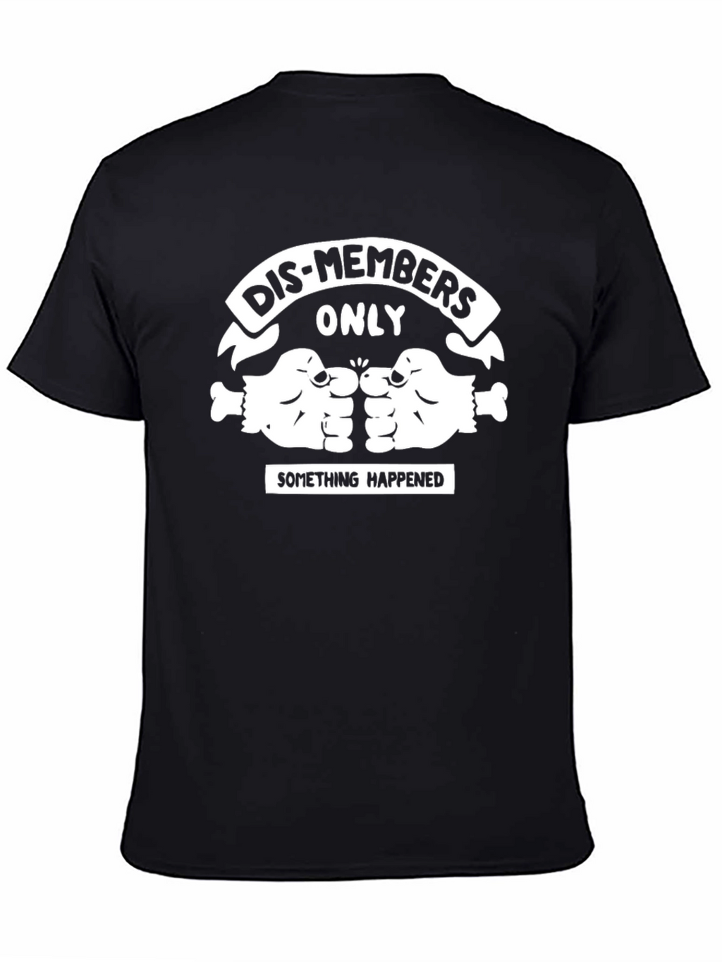 Dis-Members Only Graphic Tee - Black