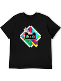 Mindful Graphic Print Black T-Shirt