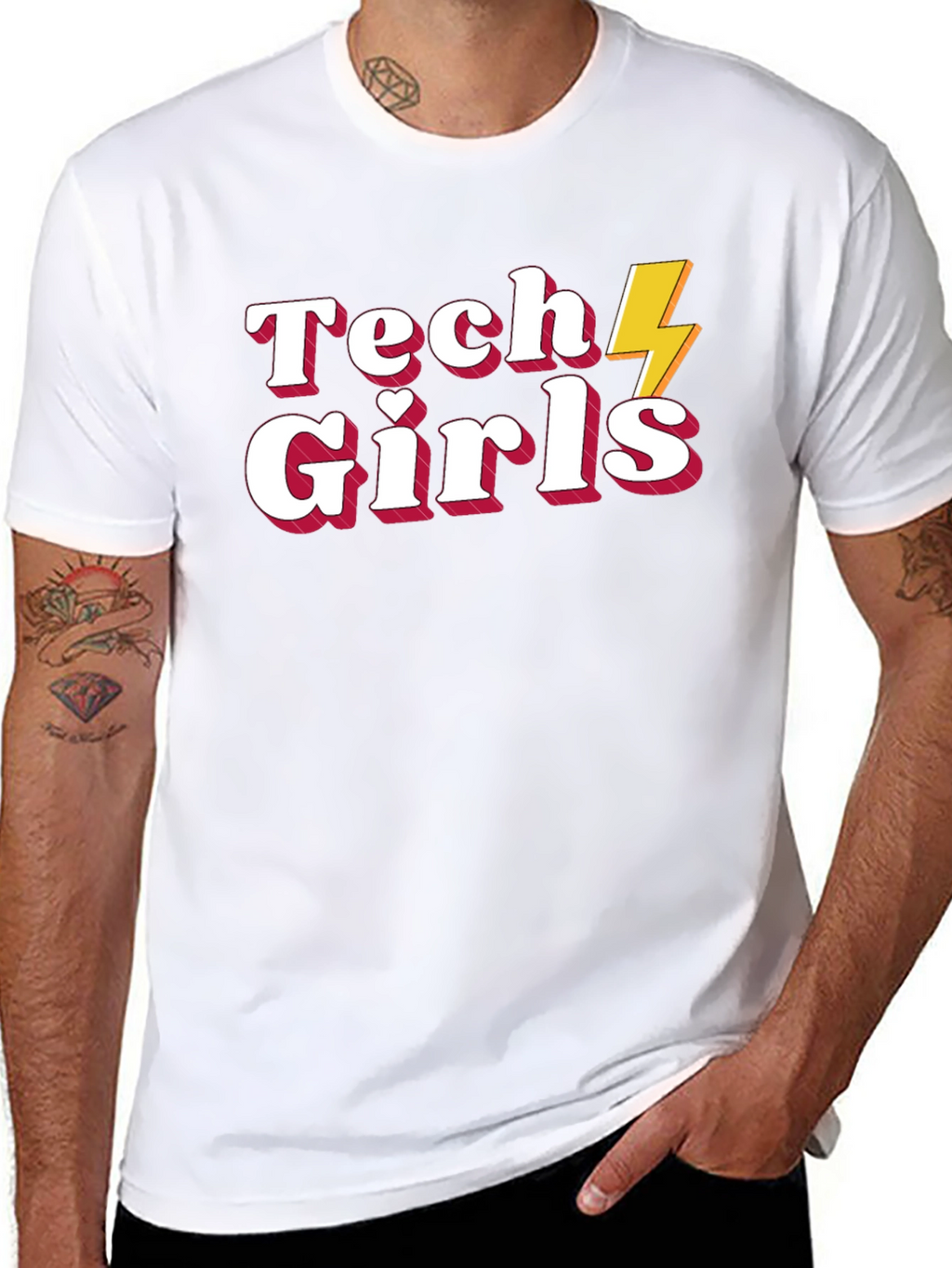 Tech Girls T-Shirt - Empowering Women in STEM