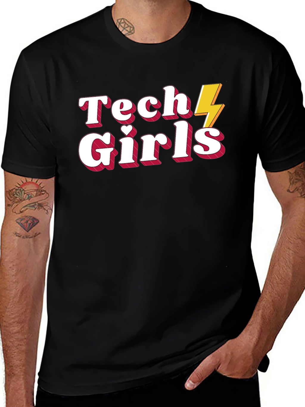 Tech Girls T-Shirt - Empowering Women in STEM