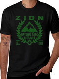 Zion National Park Black Graphic Tee