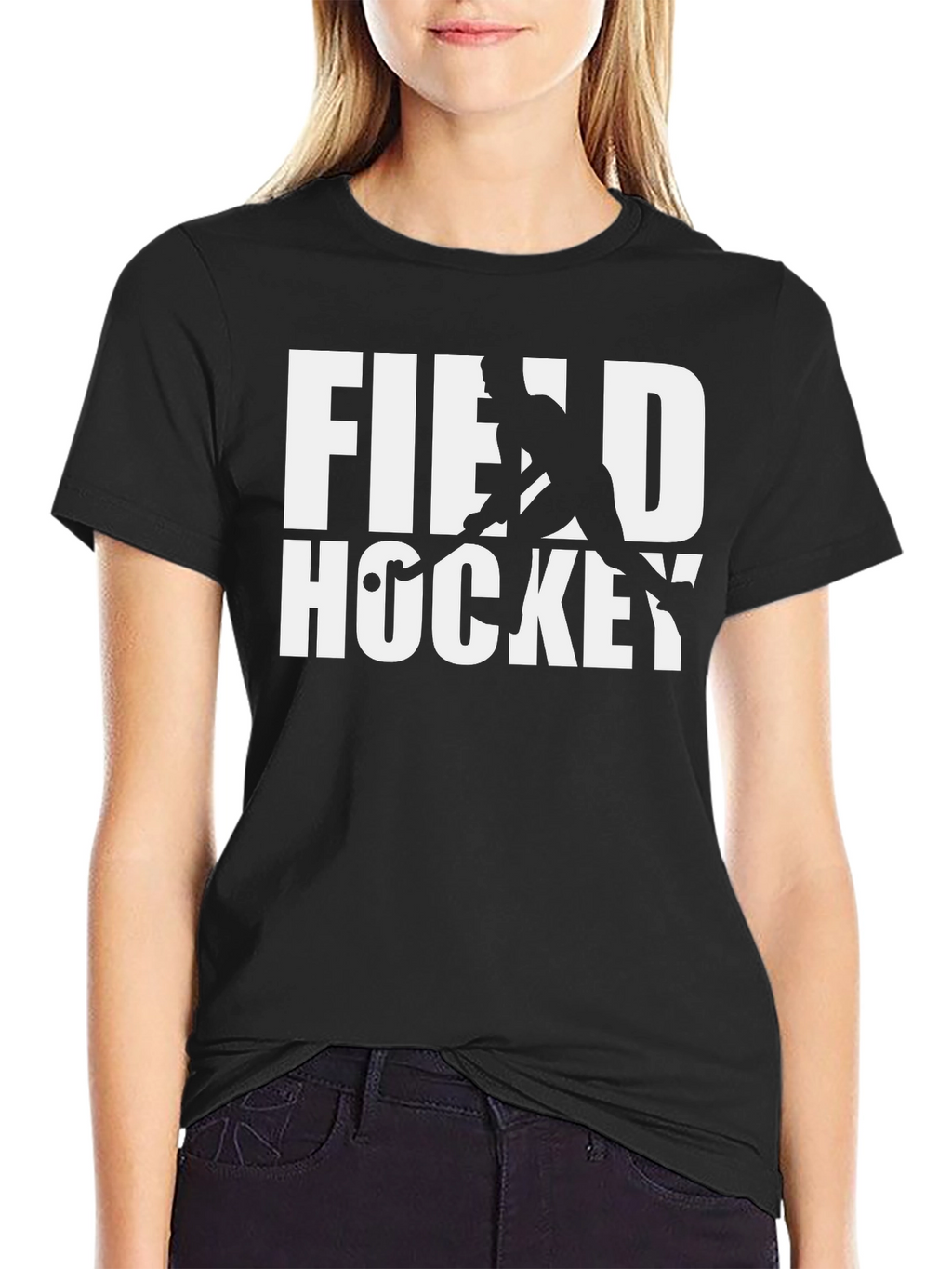 Field Hockey Graphic Tee - Sporty Casual Shirt