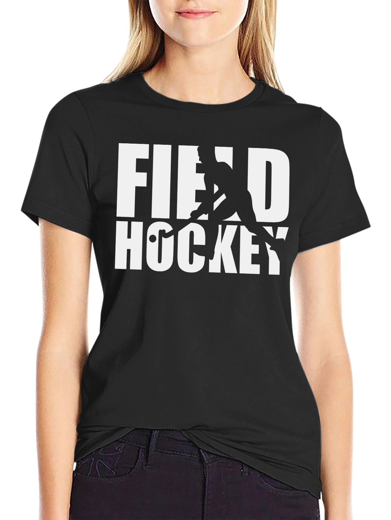 Field Hockey Graphic Tee - Sporty Casual Shirt