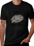 HODL and Drink Coffee Graphic T-Shirt