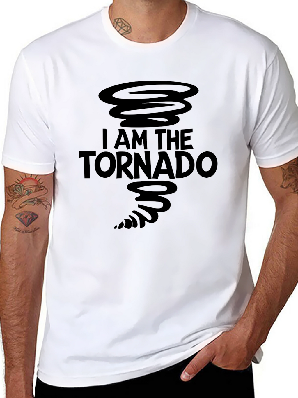 I am the Tornado Graphic T-Shirt