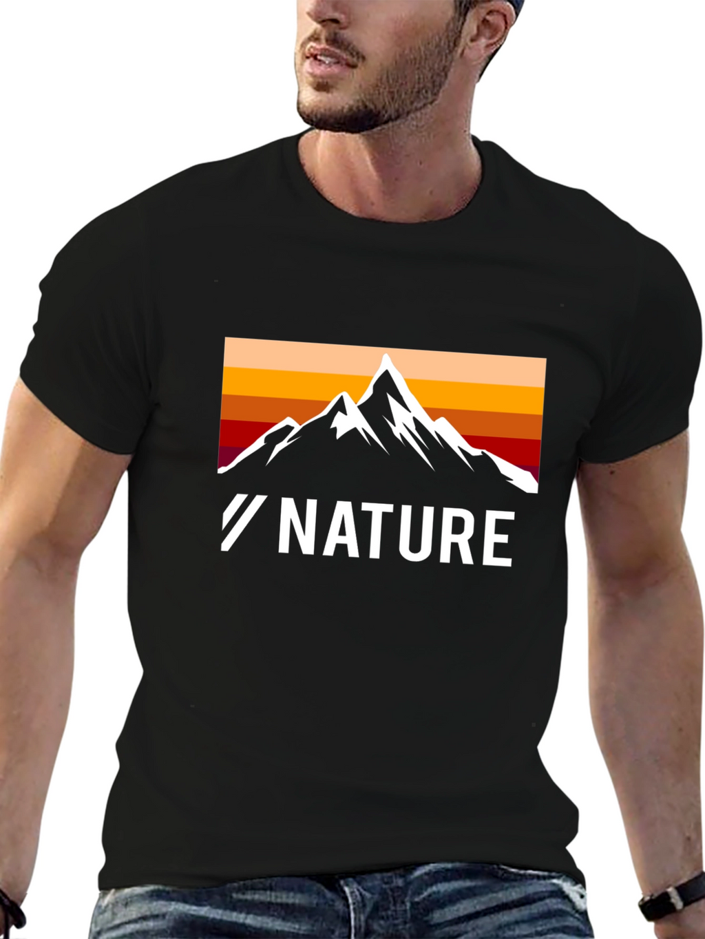 Nature Mountain Graphic Tee