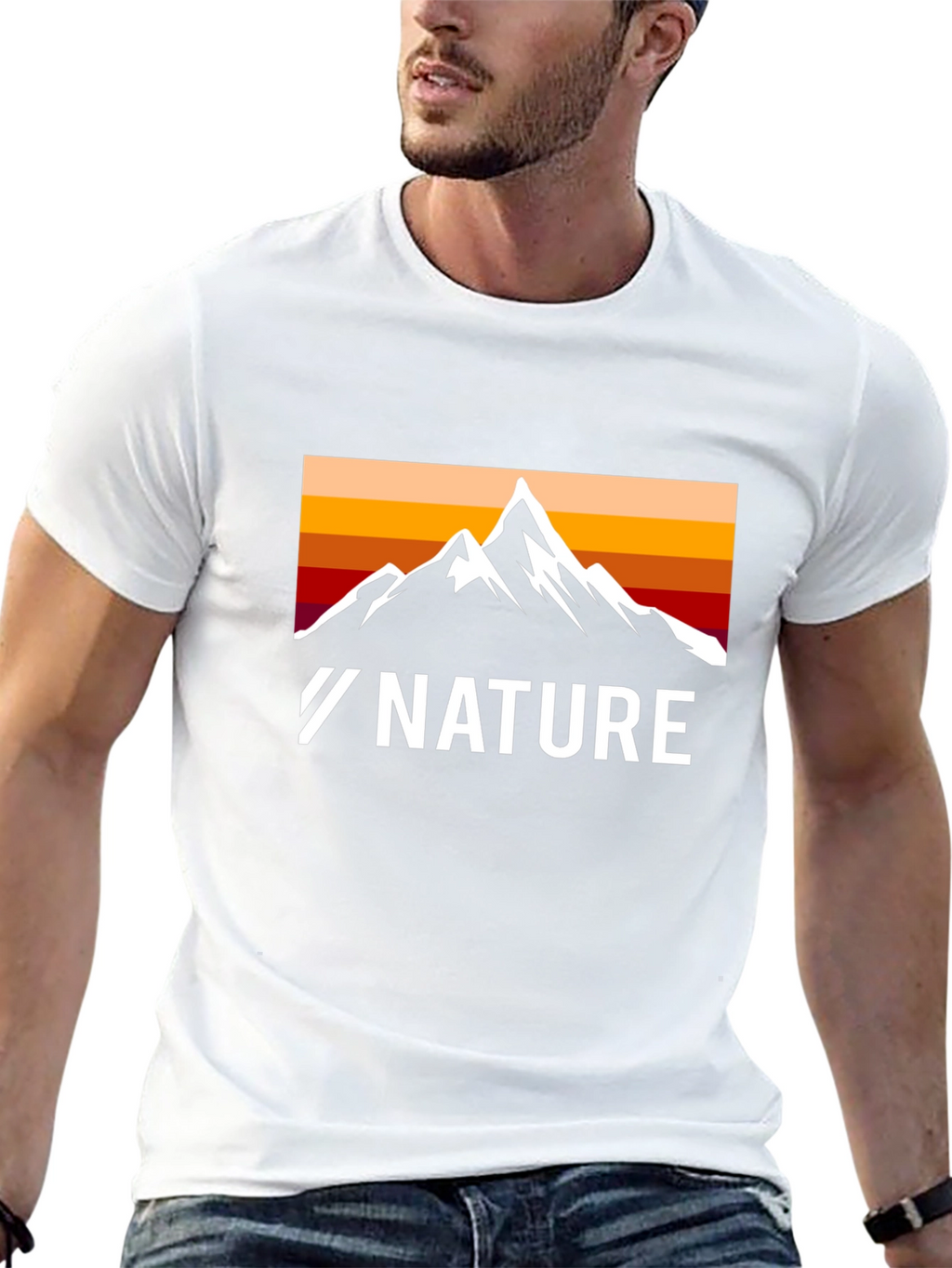 Nature Mountain Graphic Tee