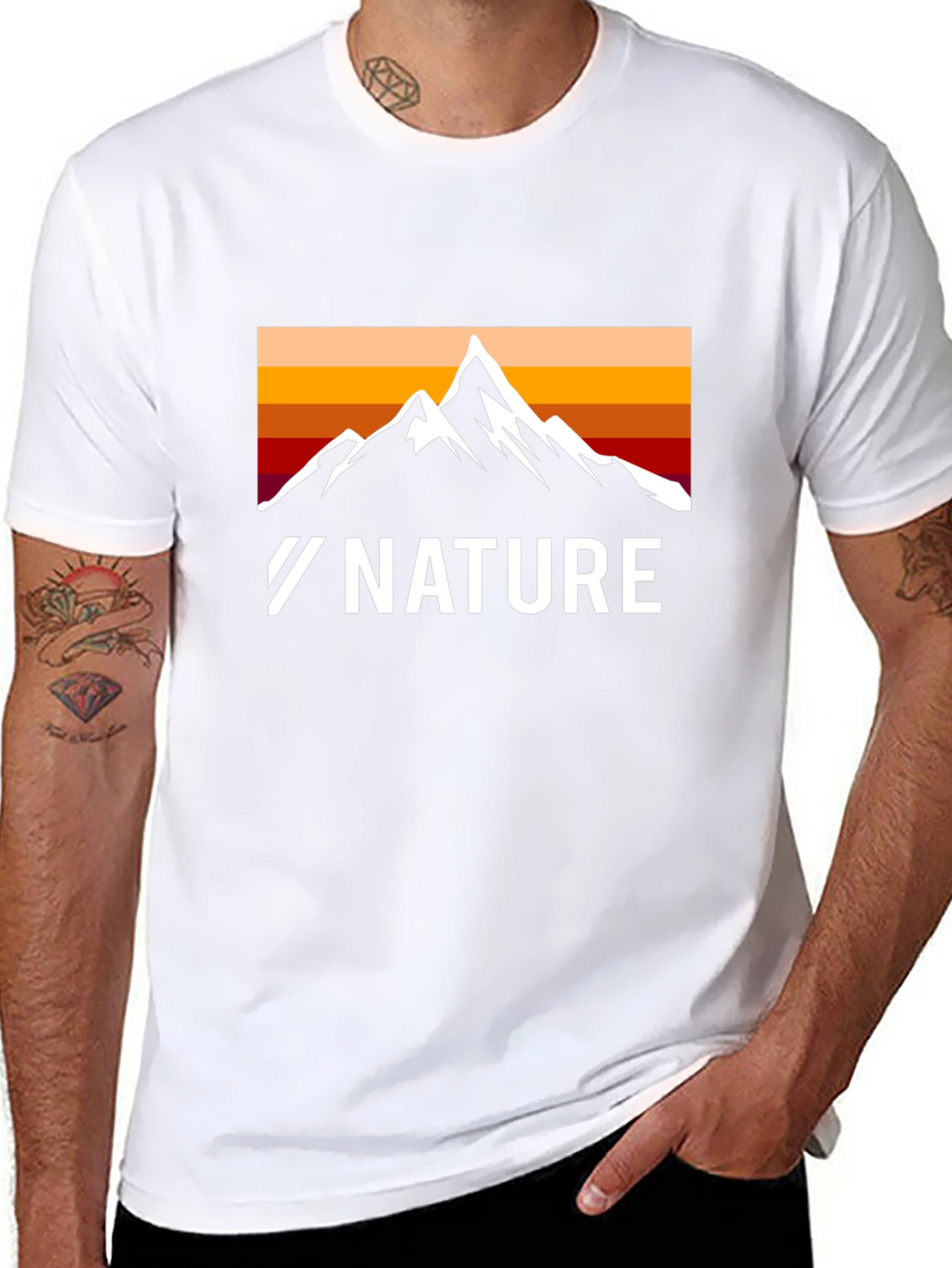 Nature Mountain Graphic Tee
