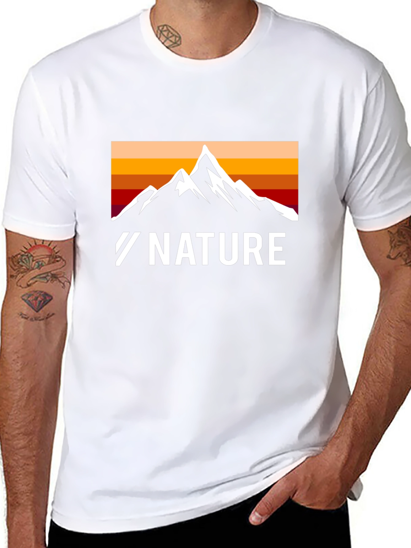 Nature Mountain Graphic Tee