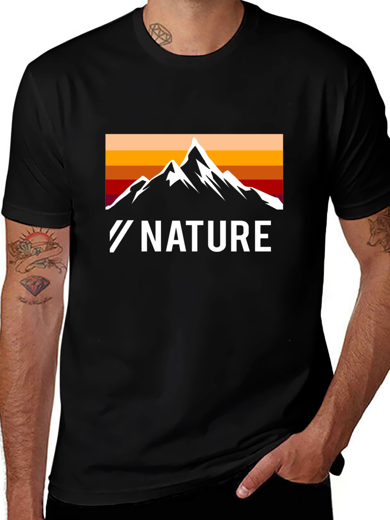 Nature Mountain Graphic Tee