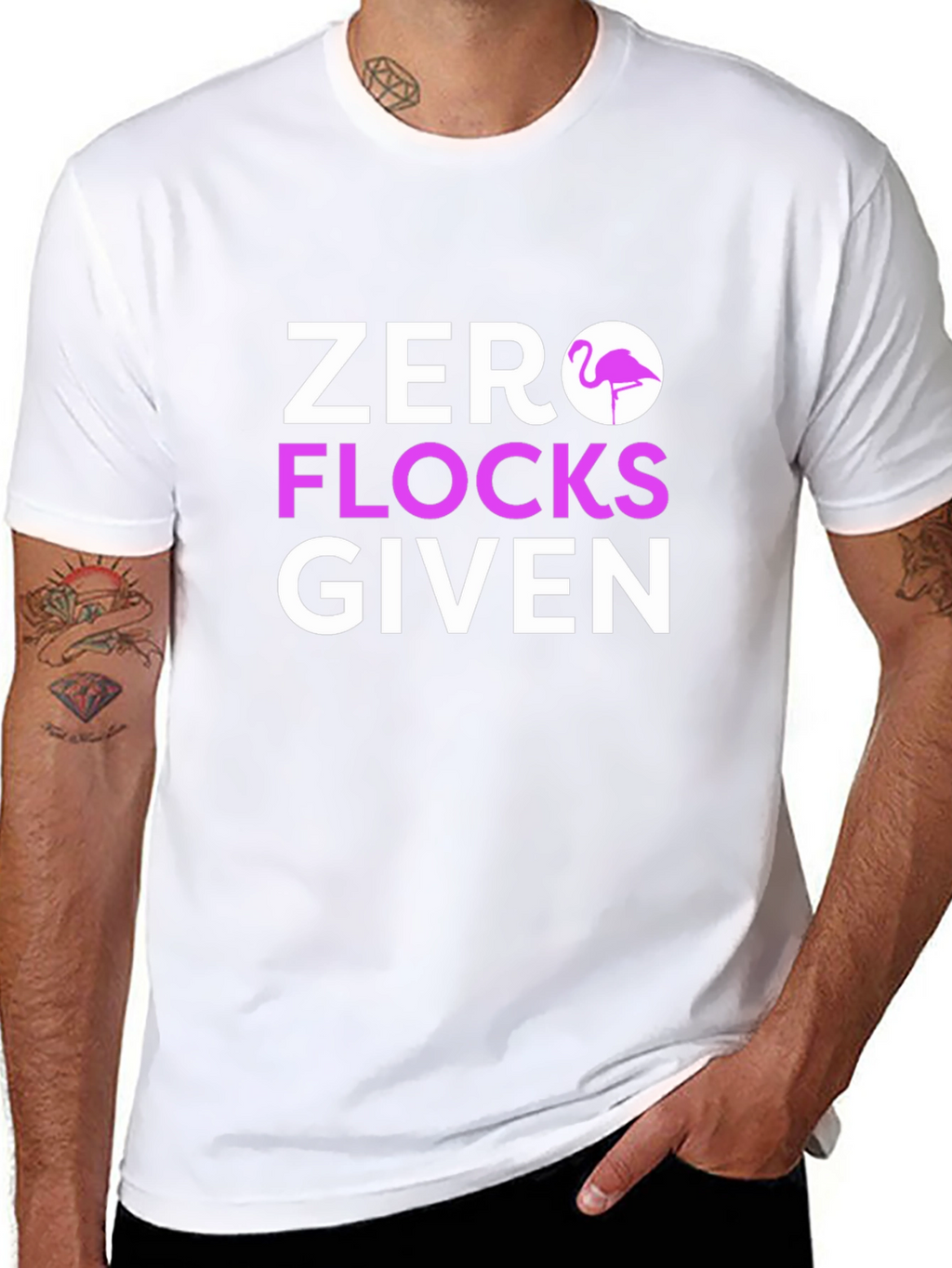 Zero Flocks Given Graphic Tee