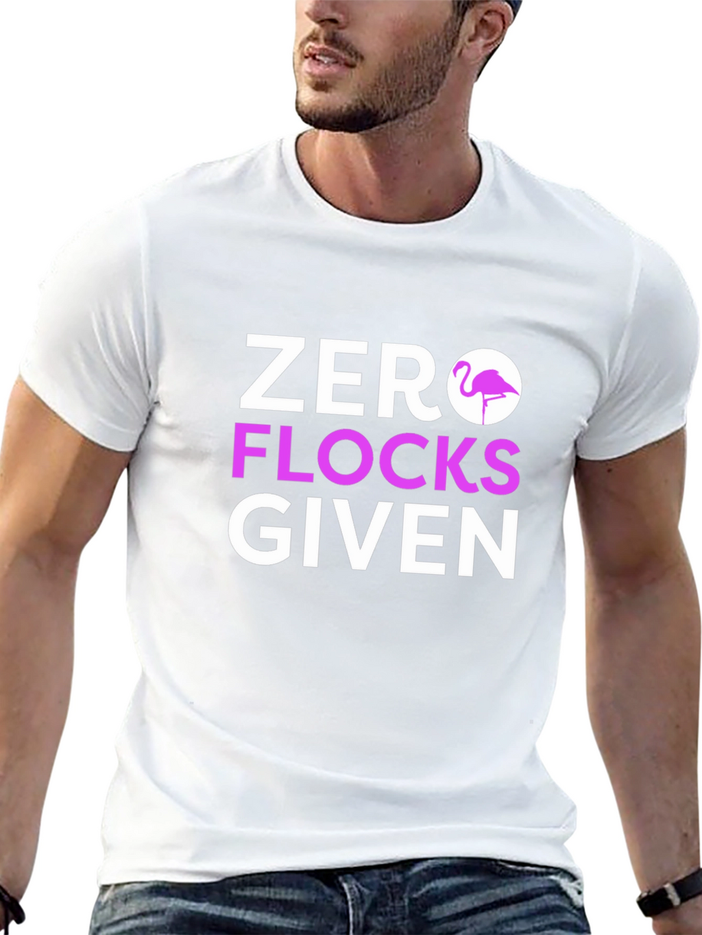Zero Flocks Given Graphic Tee