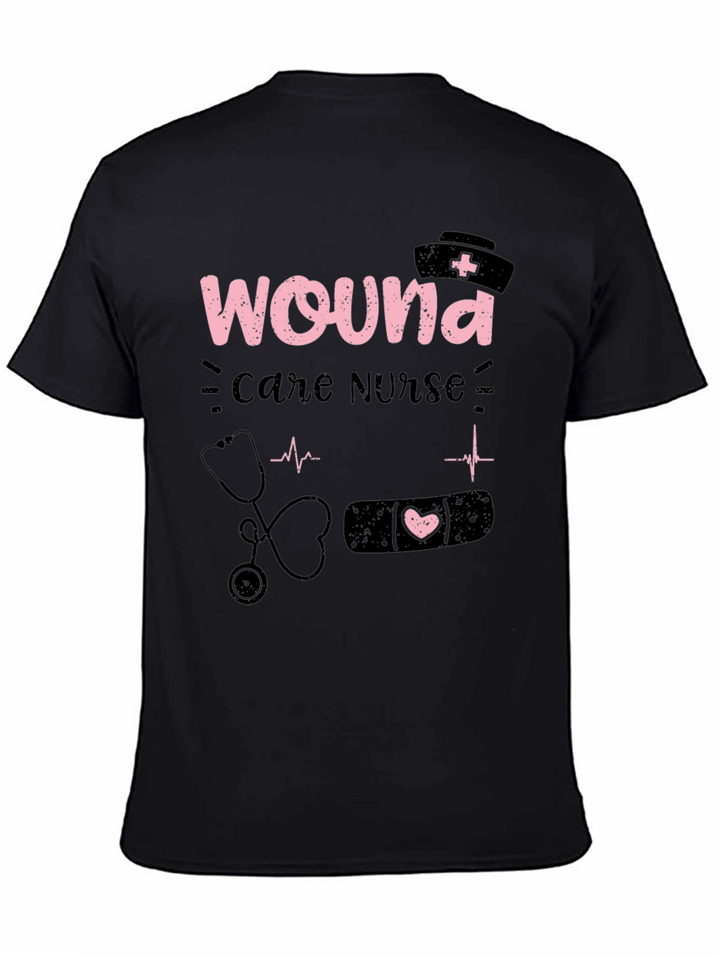 Wound Care Nurse Graphic T-Shirt - Medical Apparel