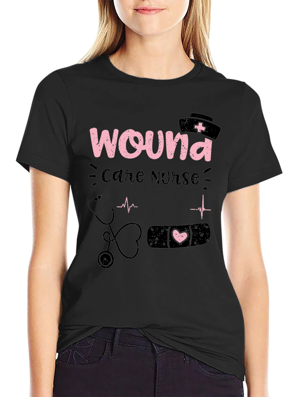 Wound Care Nurse Graphic T-Shirt - Medical Apparel