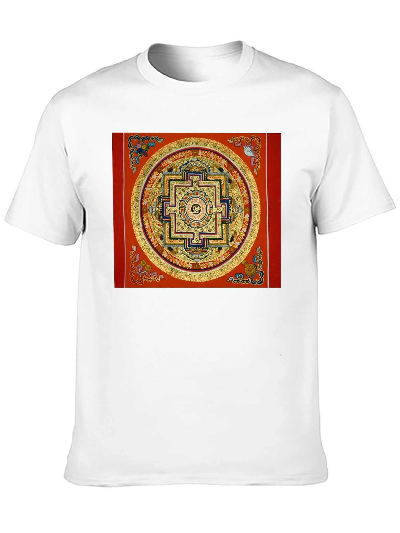 Mandala Graphic Tee - Spiritual Style