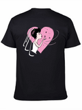 Bride Heart T-Shirt - Black
